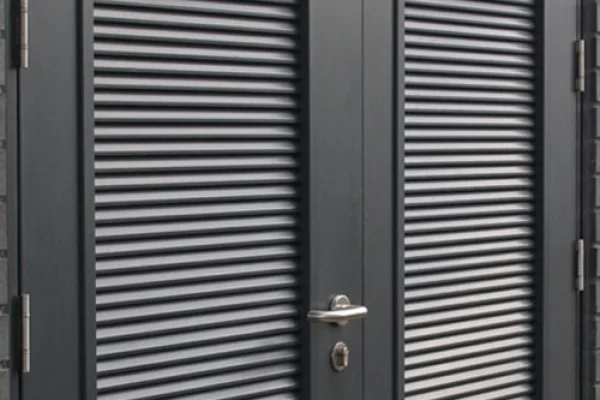 Aluminium-Louver-door