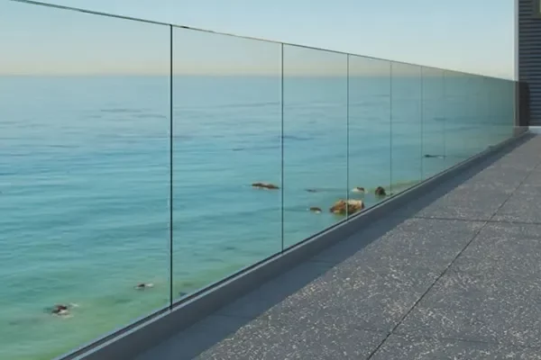 Aluminum-Glass-Balustrade-U-Channel-Frameless-Glass-Railing