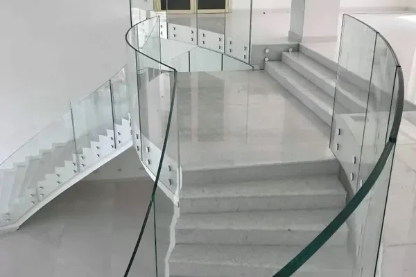 Curved Glass frameless-glass-balustrade