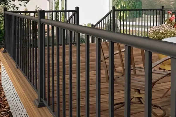 Decks and Patios aluminium balustrades